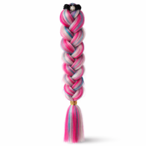Coleta Trenza Arcoíris