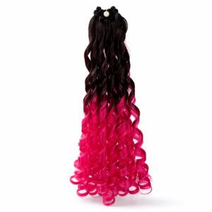 Coleta Ondas Negro con Fucsia