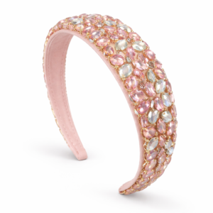 Diadema Amanecer de Cristal Rosa